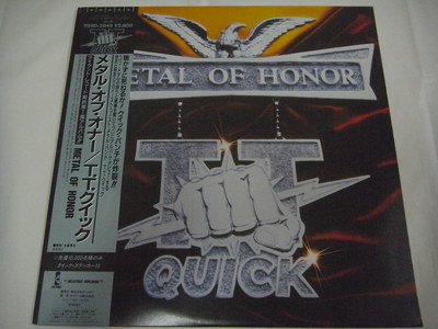 STICKER TT QUICK-Metal Of Honor JAPAN 1st.Press w/OBI STICKER TT QUICK-Metal Of Honor JAPAN 1st.Press w/OBI