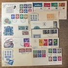 ISRAEL OLD  FIRST DAY COVERS  25  Total  Unaddressed