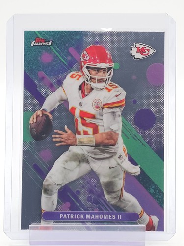 PATRICK MAHOMES II 2025 TOPPS FINEST COMMON FOOTBALL BASE #58 CHIEFS Q7712