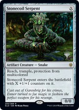 MTG Foil - Stonecoil Serpent - 235 / NM / English