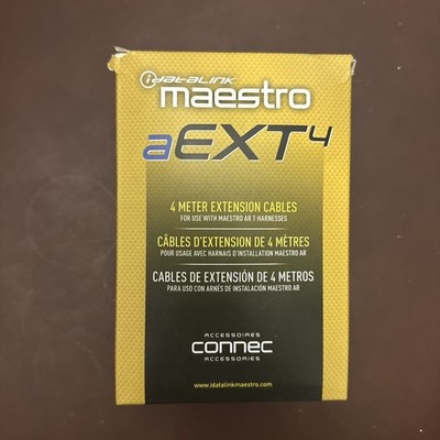 iDATALINK HRN-AR-EXT4 MAESTRO AR AMP RELOCATION 4-METER EXTENSION HARNESS CABLES