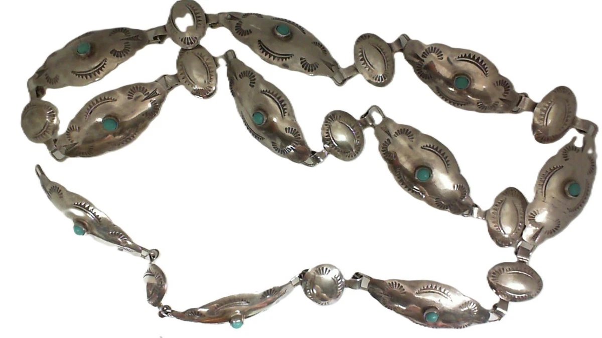 silver concho belt products for sale | eBay display picture 3