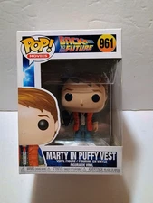 Funko Pop! Movies Back To The Future Marty Puffy Vest Vinyl Figure #961