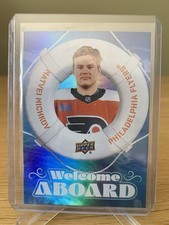 2024-25 Upper Deck Series 2 Welcome Aboard Matvei Michkov WA-15 Flyers