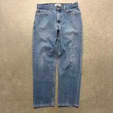 Vintage Y2K Levi's Signature Relaxed Fit Denim Jeans 34x32 Baggy Wide Leg Skater