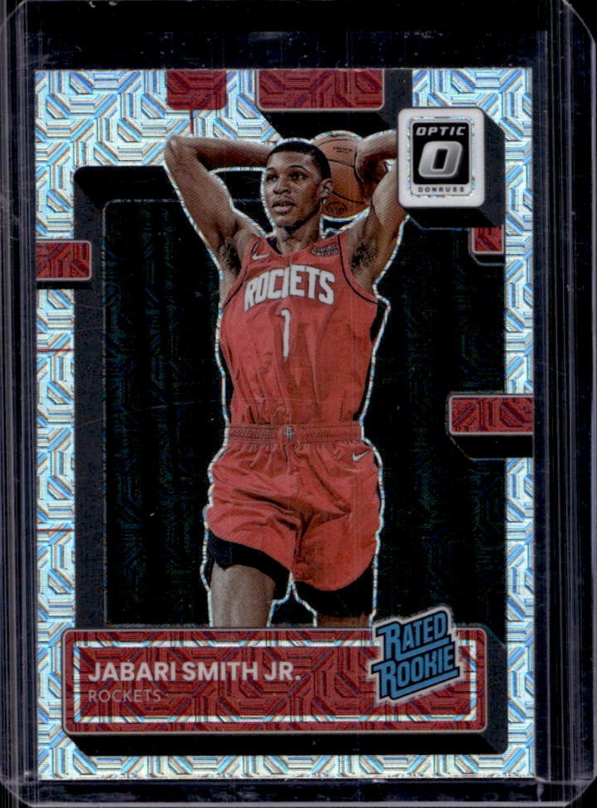 2022-23 Donruss Optic Jabari Smith Jr. Choice Rated Rookie #240 Rockets