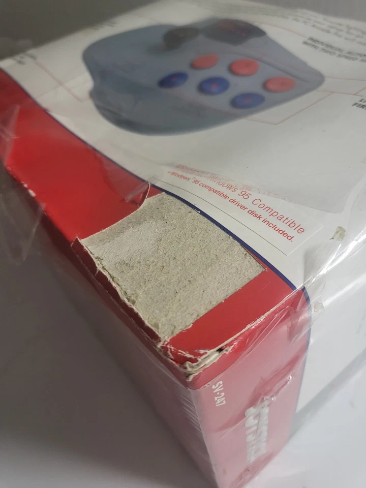 PC Arcade Pro InterAct Multi Joystick Controller SV-247 Recoton Corp 1996 Sealed - Image 4 of 4