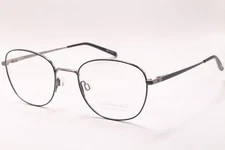 NEW CHARMANT TITANIUM PERFECTION CH11442 BLACK SILVER AUTHENTIC EYEGLASSES 50-20