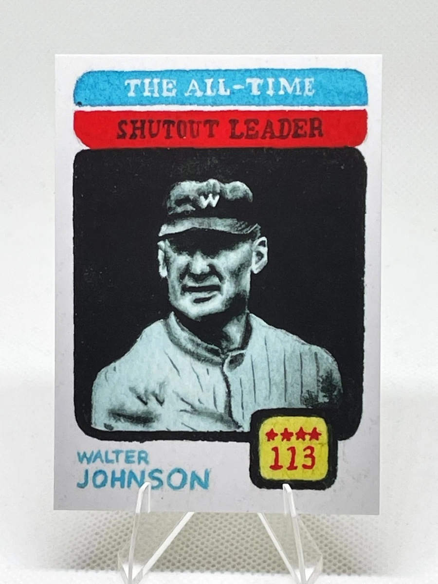 Walter Johnson Baseball Sports Trading Cards & Accessories