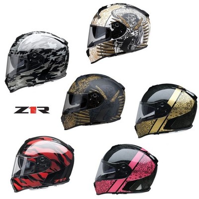 Z1R Warrant Full Face Street Motorcycle Helmet - Pick Size & Color