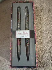 Vera Bradley “SYMPHONY IN HUE ” MATCHING PEN/PENCIL SET.   NIB.  Retired Pattern