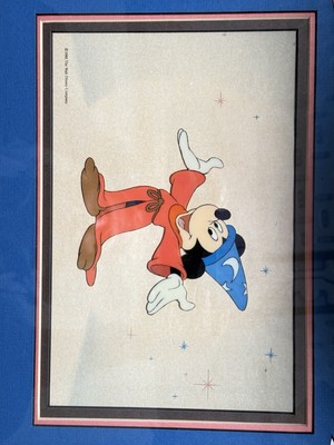 1988 official Disney Framed Animation Cel Sericel Fantasia