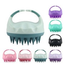 Scalp Massager Scrubber Shampoo Brush Head Exfoliator