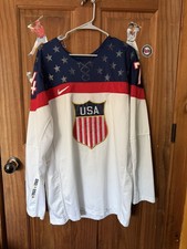 TJ Oshie #74 Nike Team USA Fight Strap Olympi...