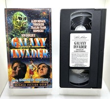 Galaxy Invader Don Dohler 1985 Rare HTF Tested NM Vintage VHS in OG Cellophane