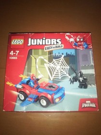 LEGO Juniors Spider-Man Car Attack Set 10665 New Sealed