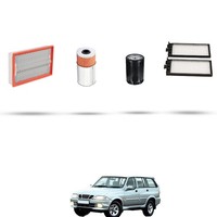 Hoffcar Set Service - 4 Filter FüR Chevrolet Musso 2.9 D 73Kw Von 1999