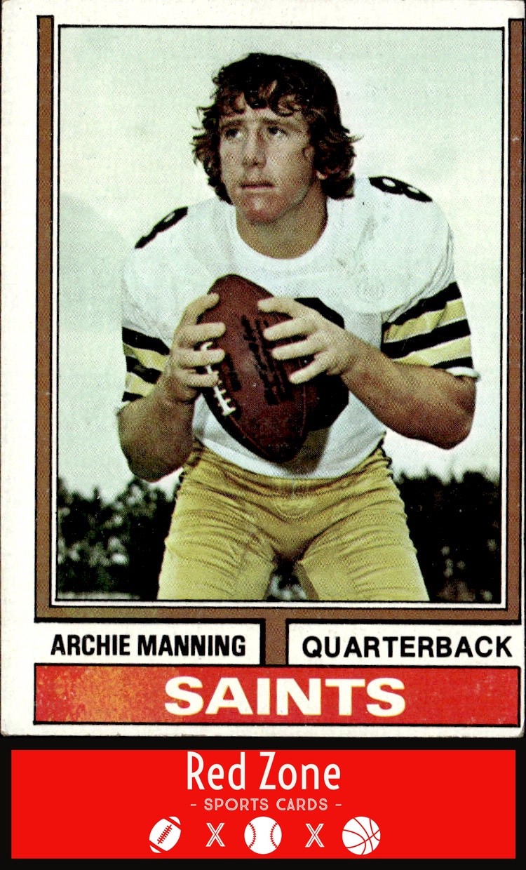 1974 Topps - #70 Archie Manning EX.
