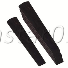 10x Ebony Violin Fingerboard 4/4 Black for 4/4 Violin Height 6mm