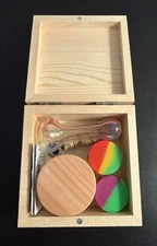 Mini Stash Box, Grab And Go Stash Box, Smoker’s Gift, Personal Mini Storage Box