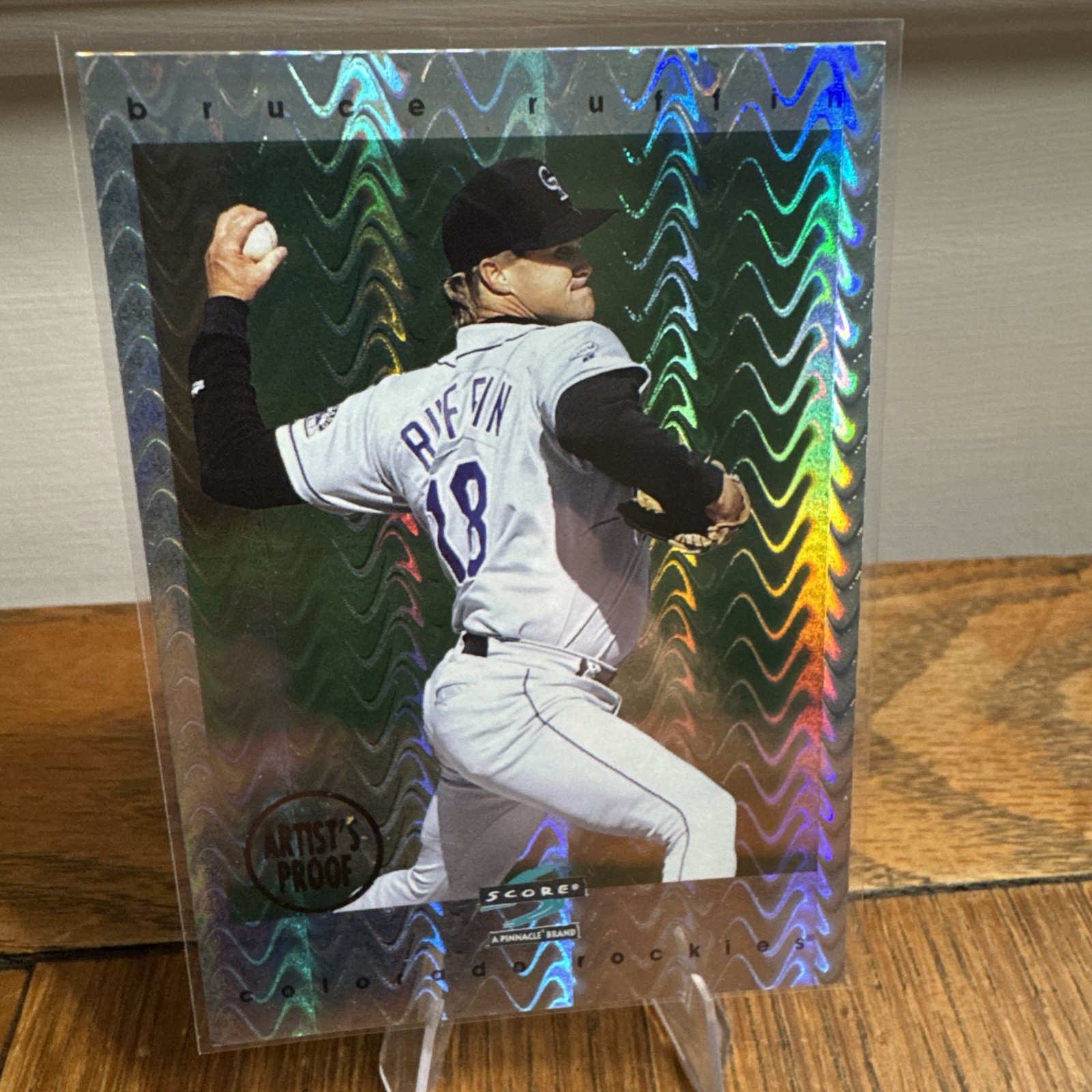 1997 Score - Bruce Ruffin #332 Showcase Series Artist Proof
