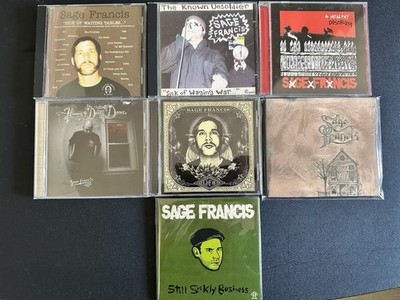 Sage Francis CD Lot Sick Of Still Sickly Healthy Distrust Human Death Dance
