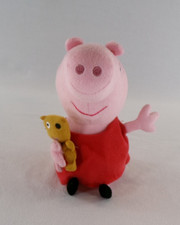 TY Beanie Baby 6" Regular PEPPA PIG Plush Animal Stuffed Toy No Hanging Tag