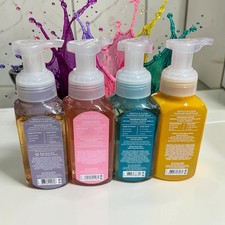 Bath Body Works Assorted Hand Soap Lot 4 Soaps Our Choice No Duplicates