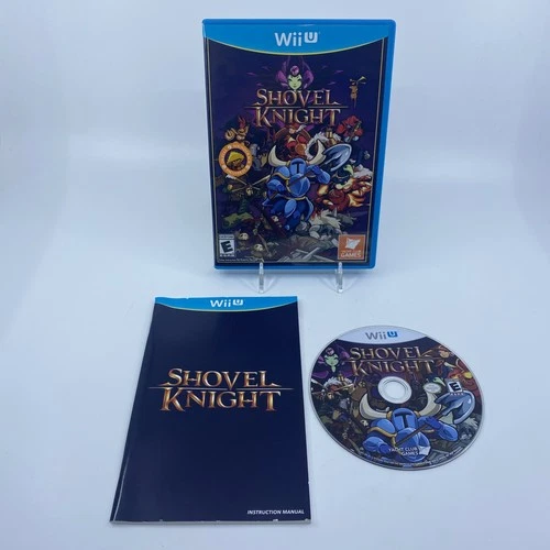 Shovel Knight (Nintendo Wii U, 2015) CIB Tested & Working