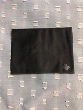 Black Apple Microfiber Cleaning Cloth 7"X7"