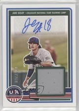 2023 USA Baseball Stars & Stripes Signature Materials /200 Jake Gelof Auto 0x82