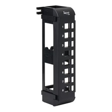 ICC 8 Port Blank Keystone Patch Panel with 89U Wall Mount Bracket, Works with...