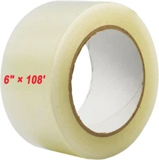 Greenhouse Film Repair Tape, Reinforced 6 mil 6"x108', 6"x108' 
