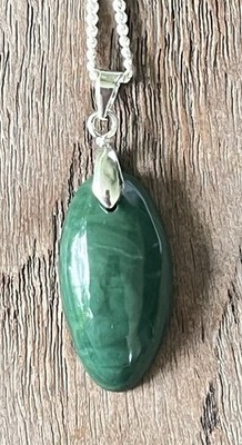 Buddstone Pendant With Malachite Banding Hand Made in Australia by me the seller