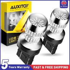 2X 7443 LED Stop Tail Brake Light Bulbs 7440 W21W T20 Red CANBUS ERROR FREE UK