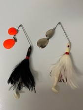 Fudally's Goon Hawg Spin Spinnerbaits, Musky, Pike, Big Bass,  Lot of 2