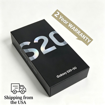 NEW SEALED Samsung Galaxy S20+ Plus 5G SM-G986U1 128GB GSM+CDMA Factory Unlocked