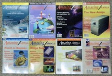 Amazing Amiga Magazine Feb Apl June July Aug Sept Nov Dec 1995 500/2000/3000