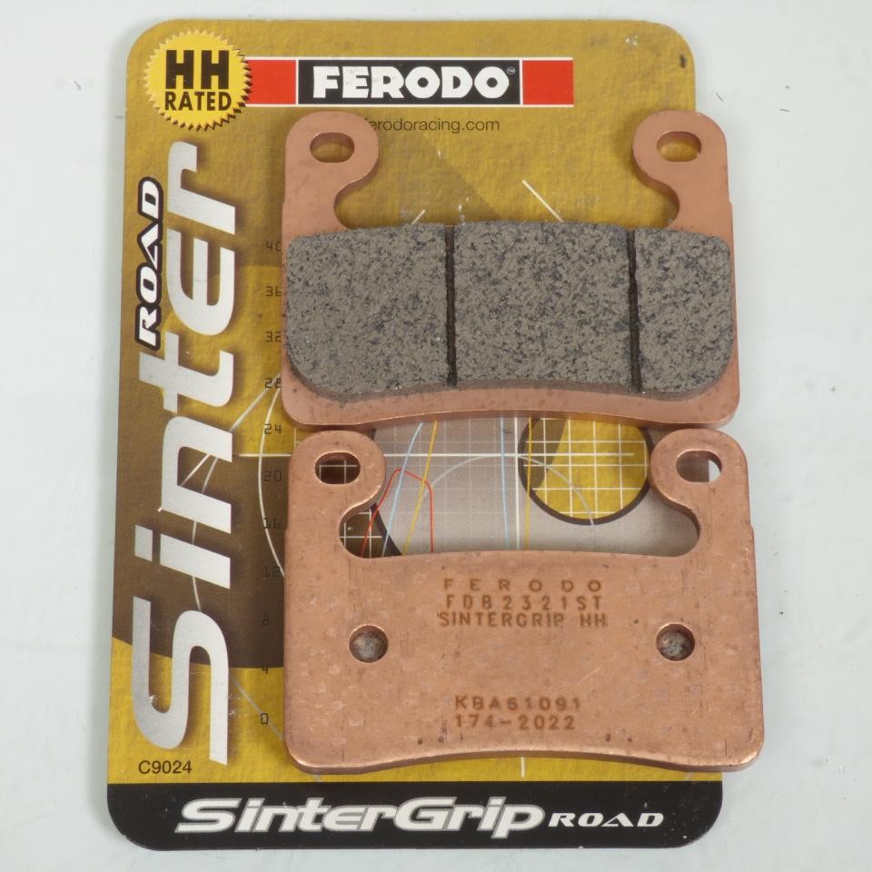 Plaquette de frein Ferodo FDB2321ST avant moto BMW 1000 S Rr 2019-2023