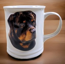 Rottweiler 3D 2005 de colección 12 oz. Taza de café, XPRESS Best Friend original, usada