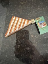 Old World Christmas Glass Grilled Cheese Sandwich Ornament Holiday Decorative
