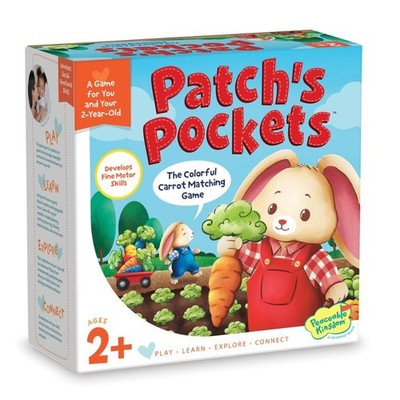 Aufgesetzte Taschen - Peaceable Kingdom erstes Spiel für Kinder 2 Jahre +