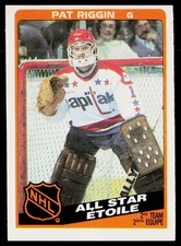 1984-85 O-Pee-Chee #218 Pat Riggin