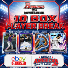 Colson Montgomery 2026 Bowman Baseball 10x Mega Box Break #128