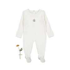 The Printed Romper - Zara Embroider Pink