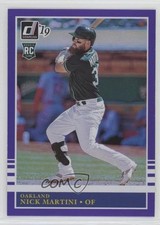 2019 Panini Donruss Retro 1985 Holo Purple Nick Martini #249 1u6