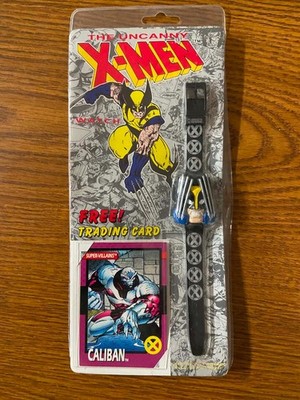 Nelsonic Watch Co. The Uncanny X-Men watch with Caliban Trading Card
