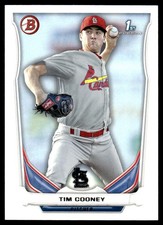 Tim Cooney 2014 Bowman #BP44 Cardinals MLB READ FREE SHIPPING AutographDen