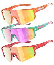 Kids Sunglasses Youth Small, A04-orange orange/Pink green/Orange red