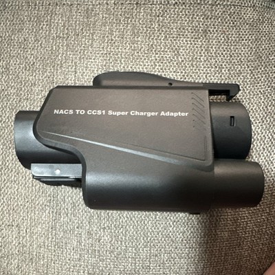 NACS To CCS1 Super Charger Adapter  For EV Chargers Open Box Never Used Tested